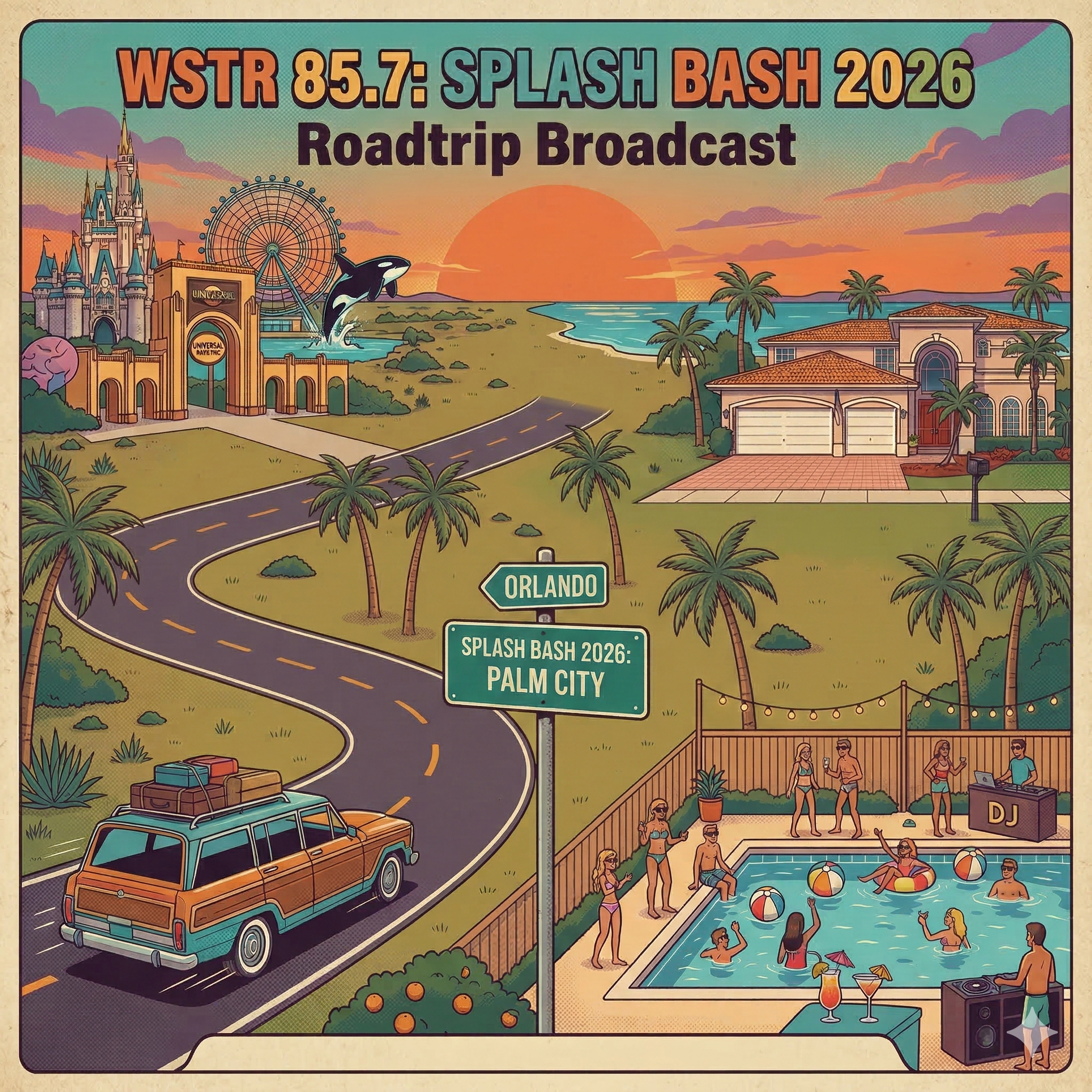 WSTR 85.7 Splash Bash 2026 - Roadtrip Broadcast (Blue Edition)